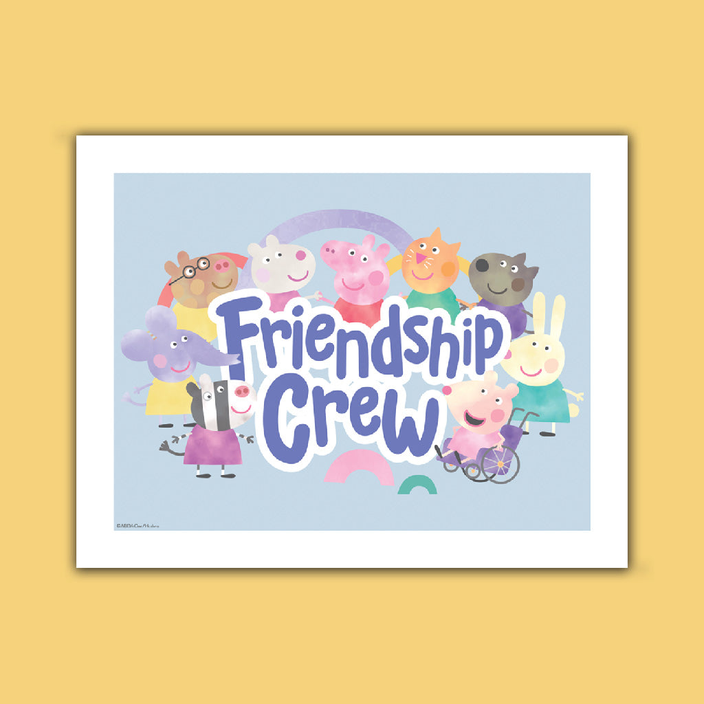 Friendship Crew Art Print