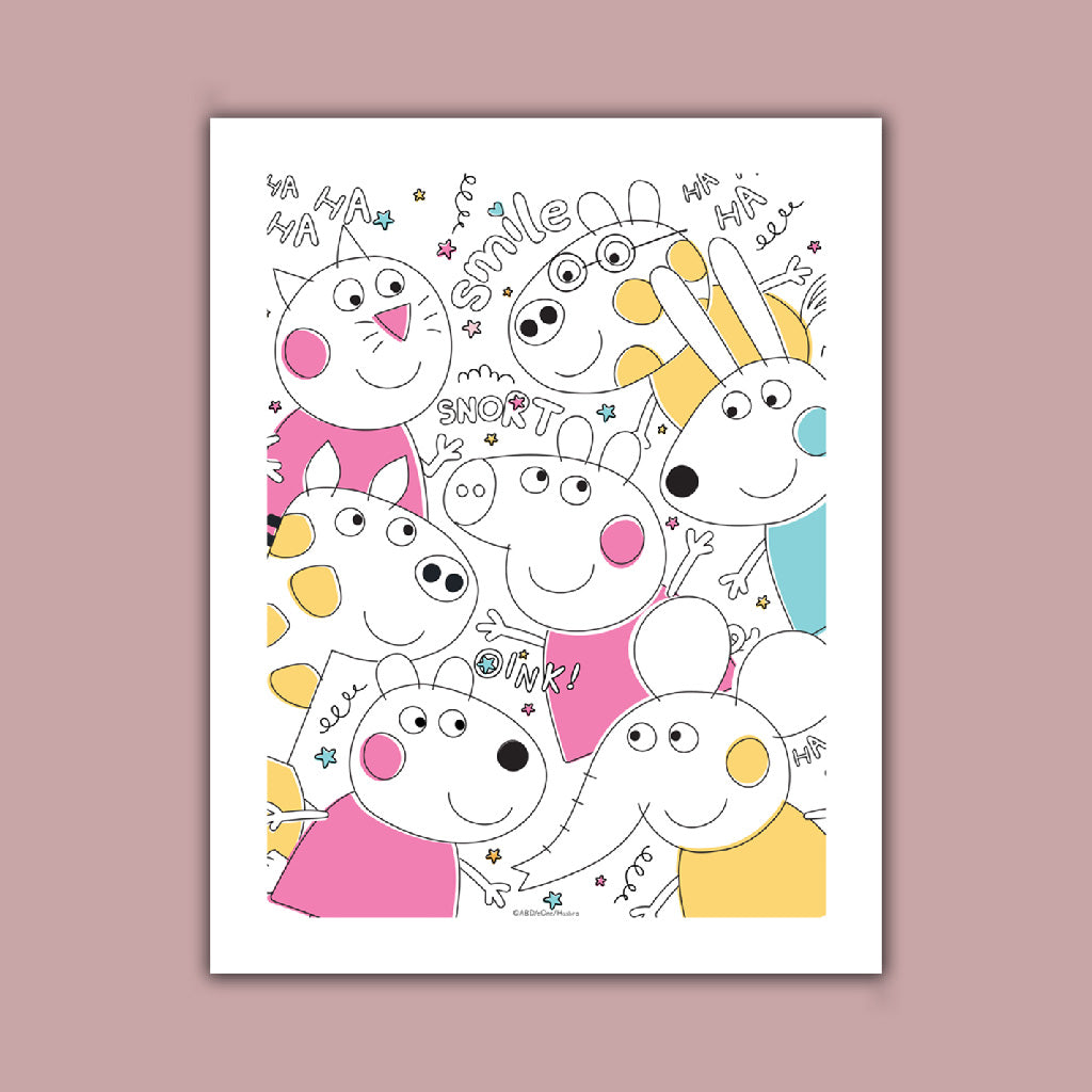 Lots of Laughs Art Print