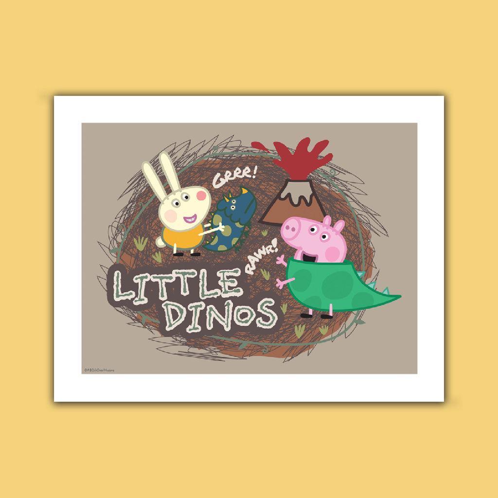 Little Dinos Art Print