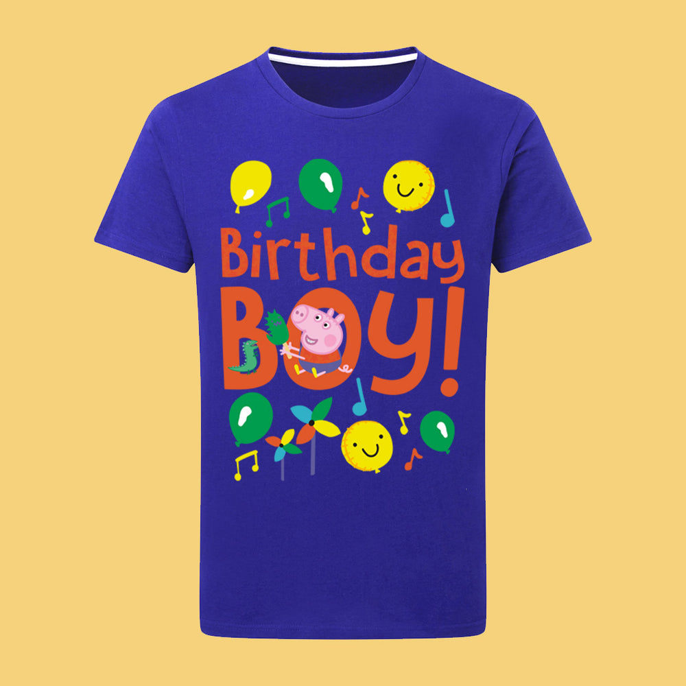George Pig Birthday Boy T-Shirt