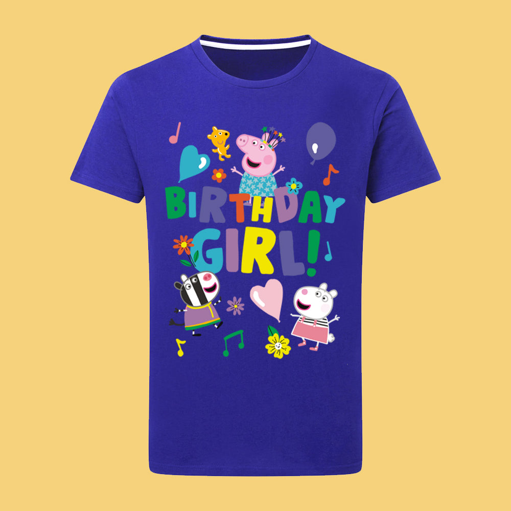 Peppa Pig Birthday Girl T-Shirt