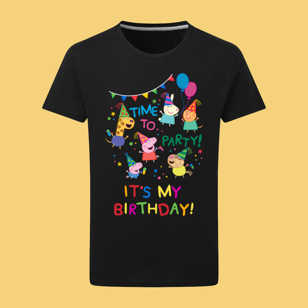 Peppa Pig and Friends, Its my Birthday T-Shirt