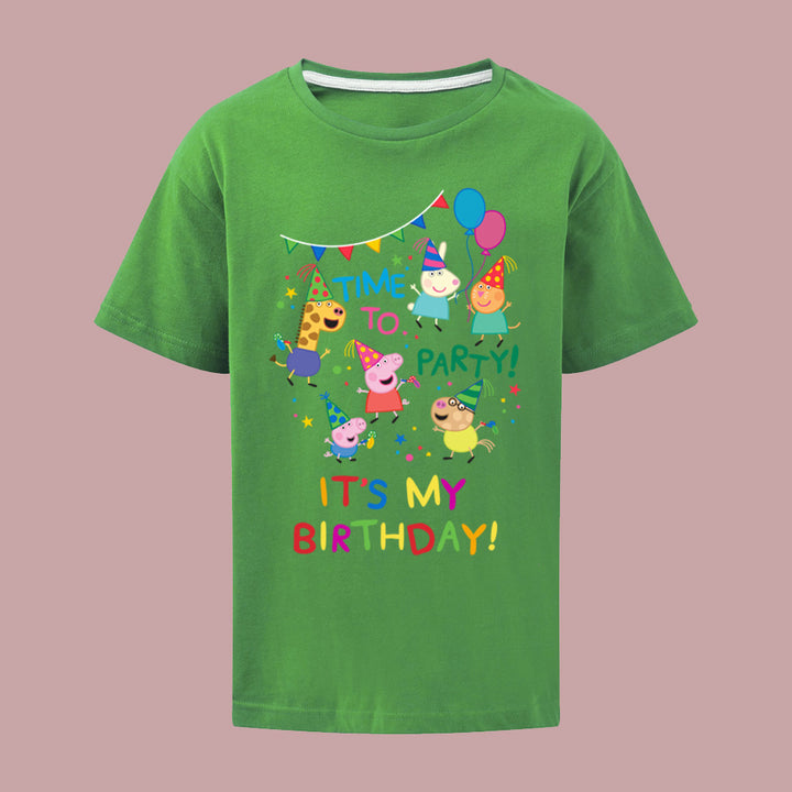 Peppa Pig and Friends, Its my Birthday T-Shirt
