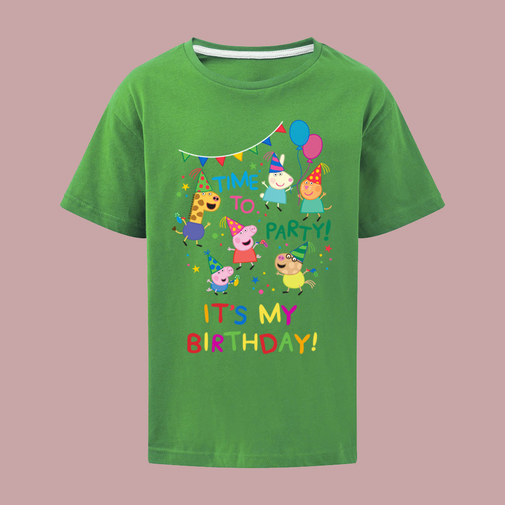 Peppa Pig and Friends, Its my Birthday T-Shirt