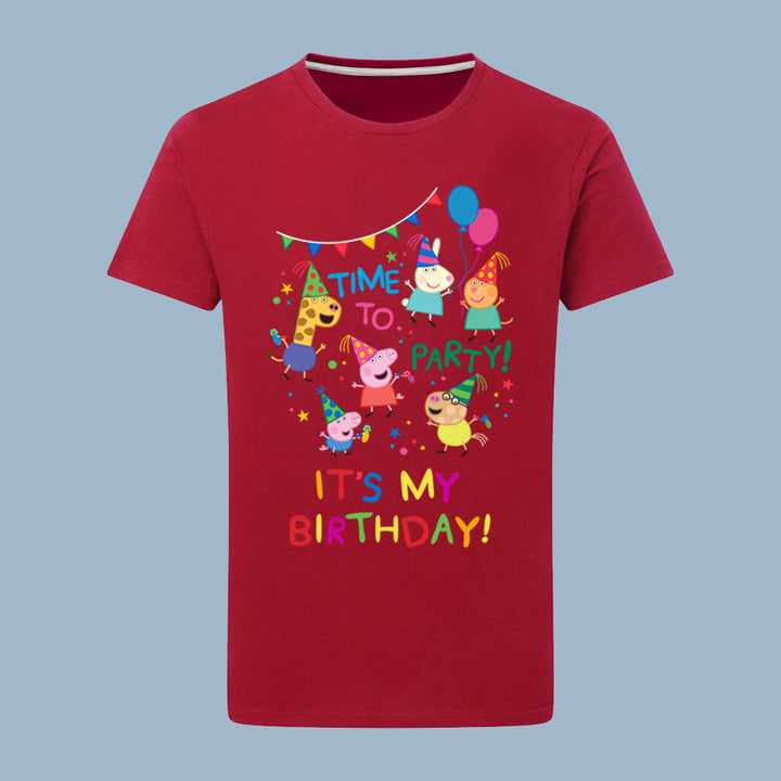 Peppa Pig and Friends, Its my Birthday T-Shirt