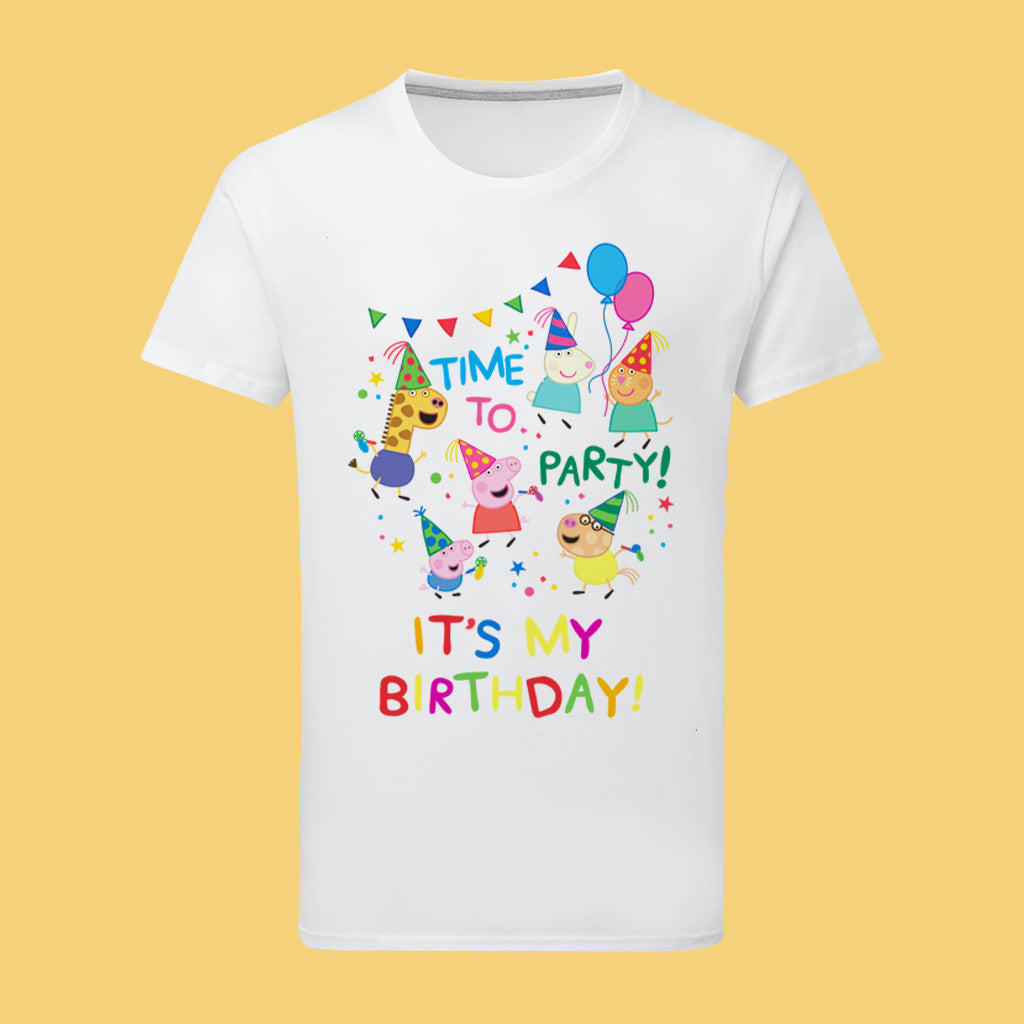 Peppa Pig and Friends, Its my Birthday T-Shirt