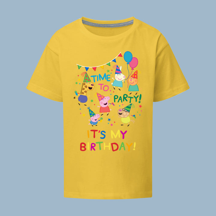 Peppa Pig and Friends, Its my Birthday T-Shirt