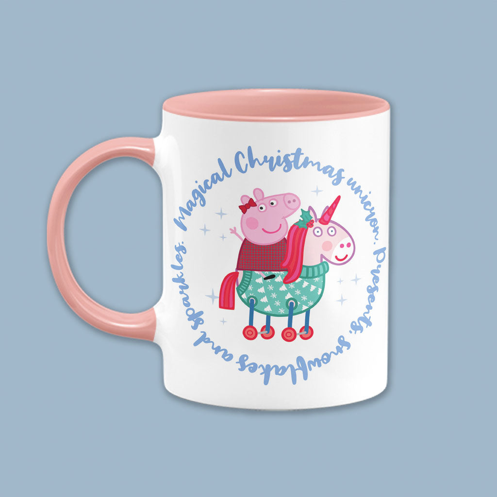 Magical Christmas Coloured Insert Mug