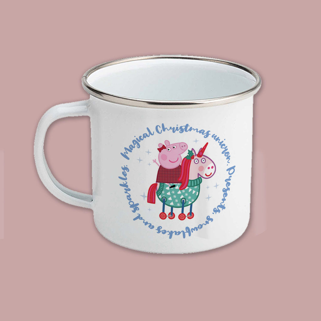 Magical Christmas Enamel Mug