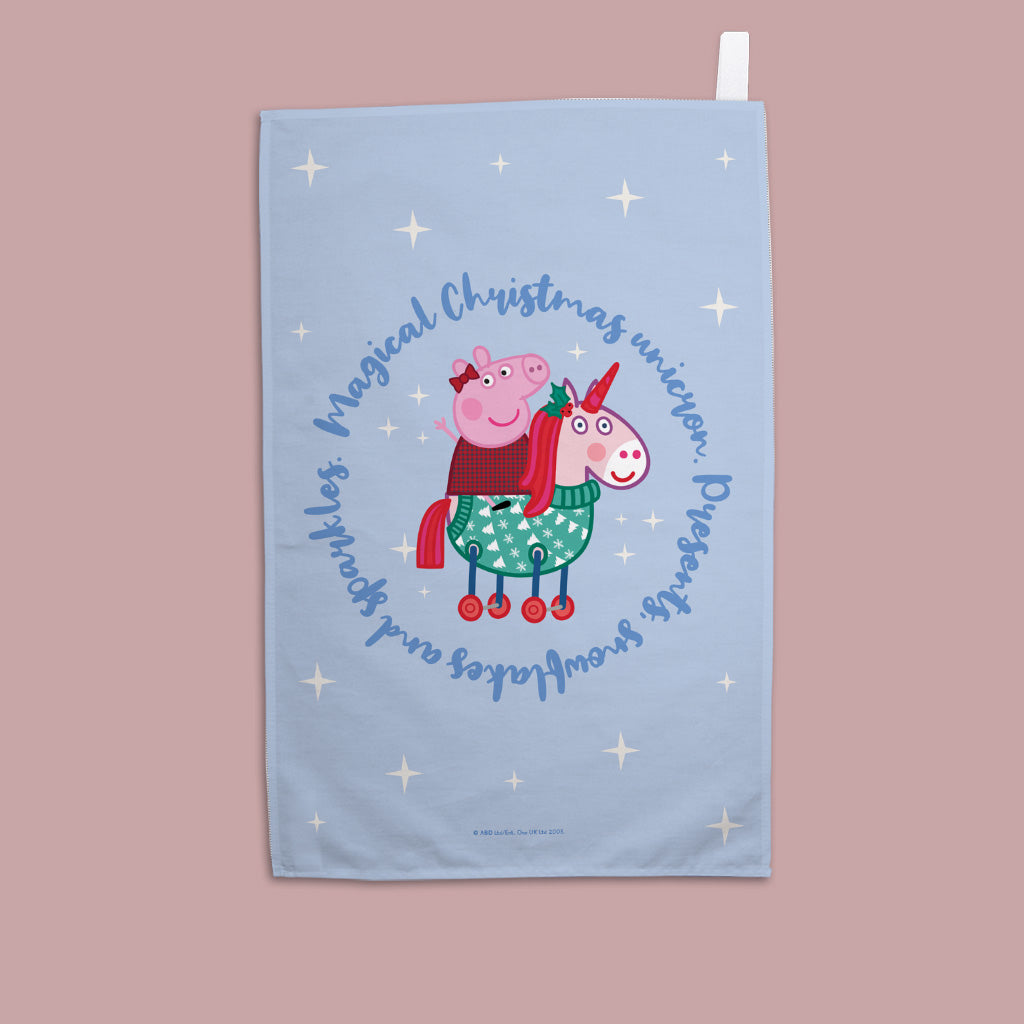 Magical Christmas Tea Towel