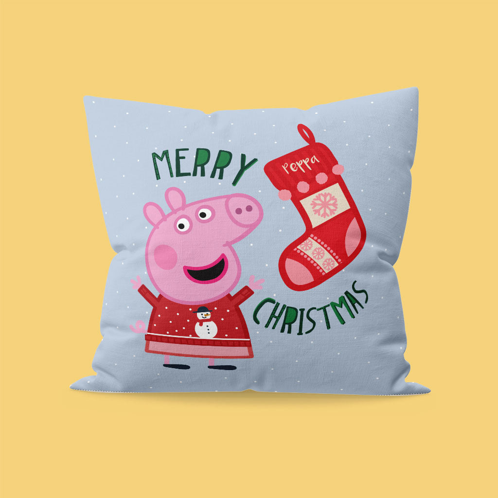 Merry Christmas Stocking Cushion