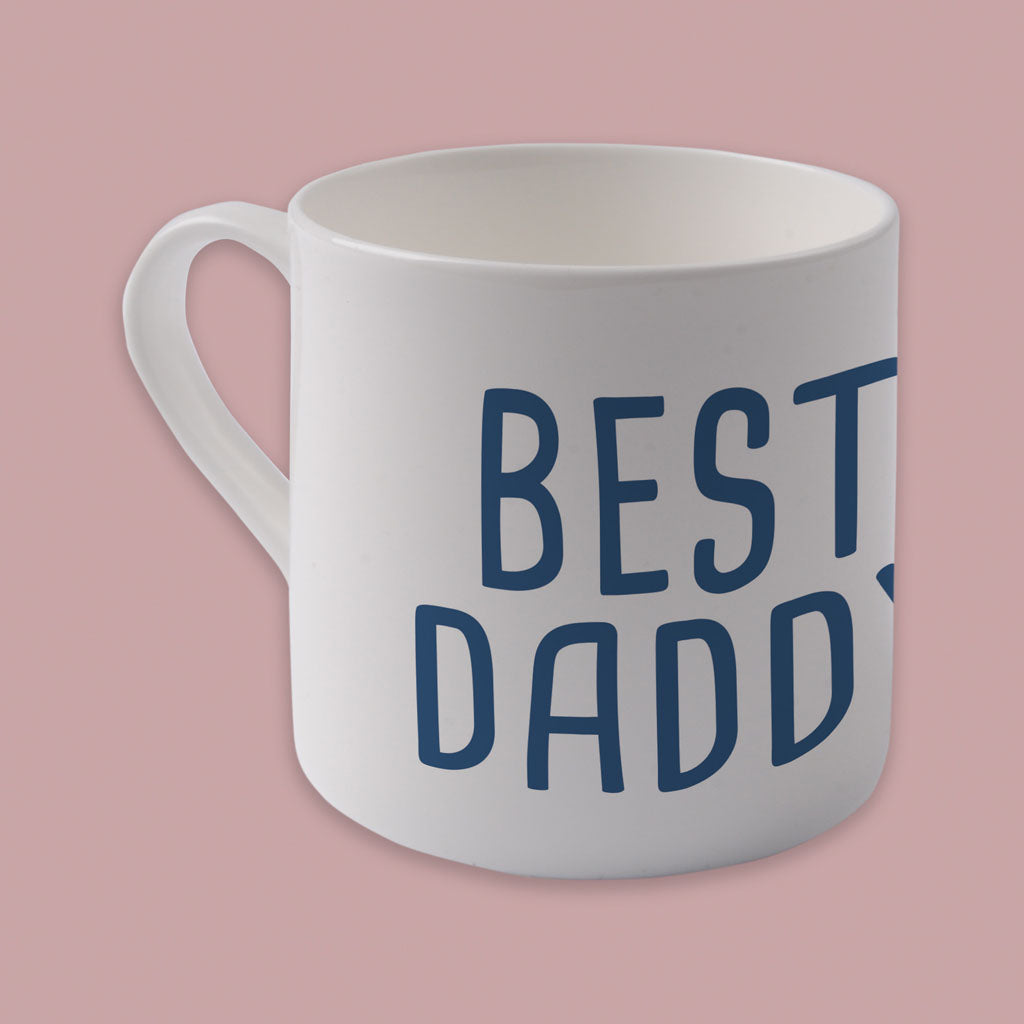 Best Daddy Coaster Bone China Mug