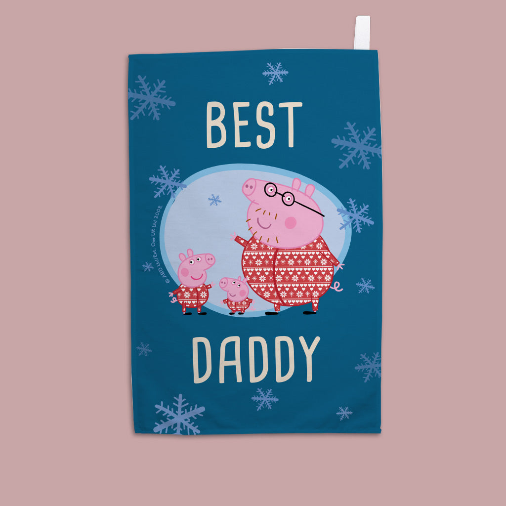 Best Daddy Coaster Tea Towel