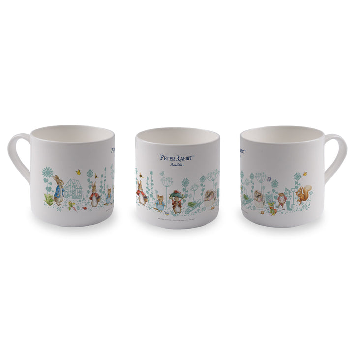 Garden Frieze Bone China Mug