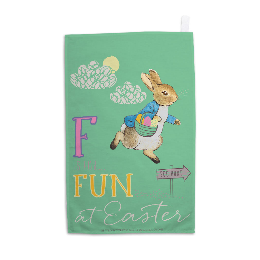 Fun at Easter Tea Towel