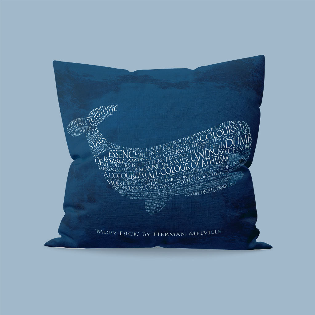 Herman Melville Quote - Moby Dick Cushion