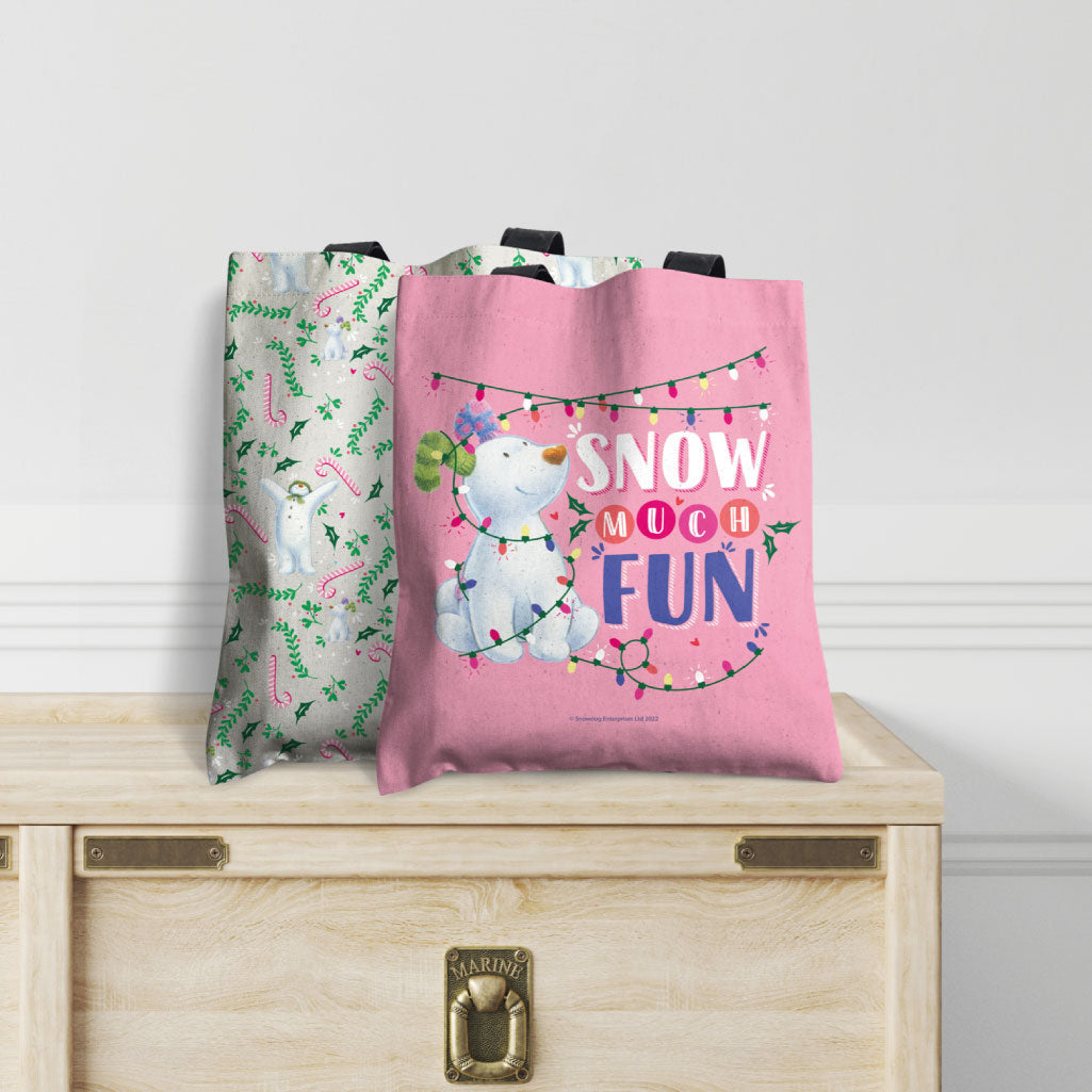 Snow Much Fun Tote Bag