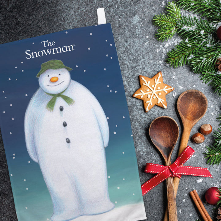 The Snowman Tea Towel