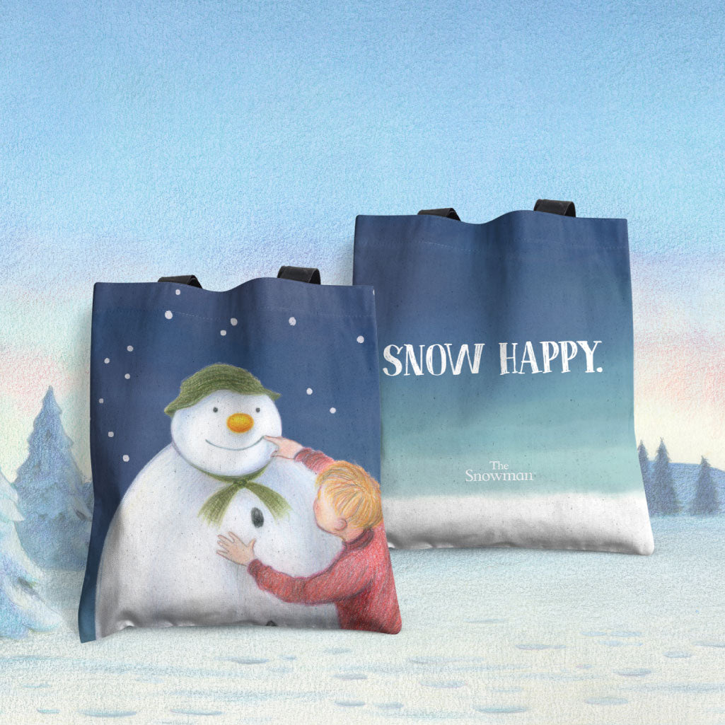 Snow Happy Tote Bag