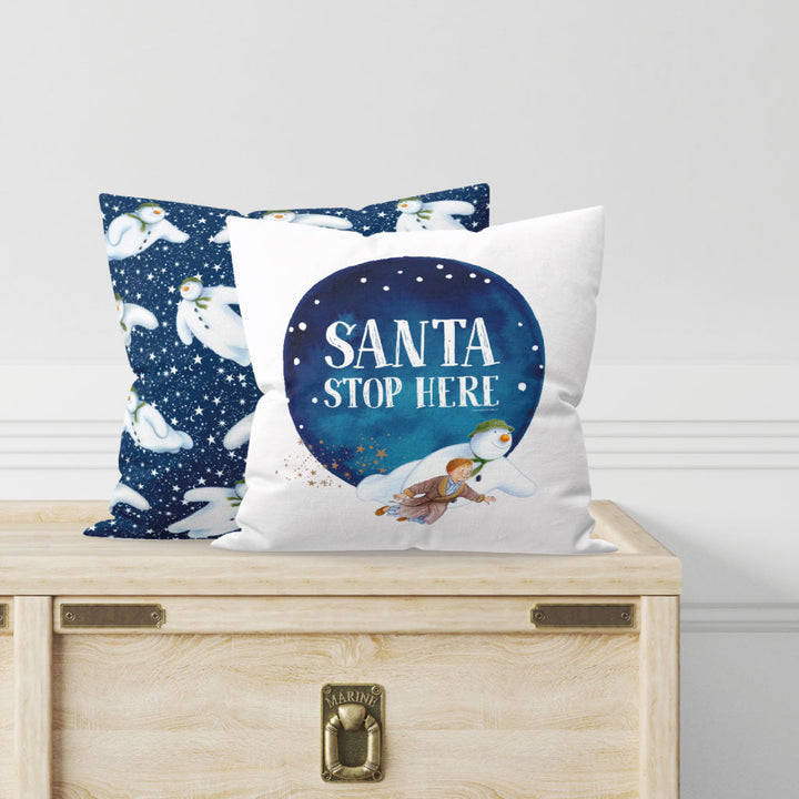 Santa Stop Here Cushion