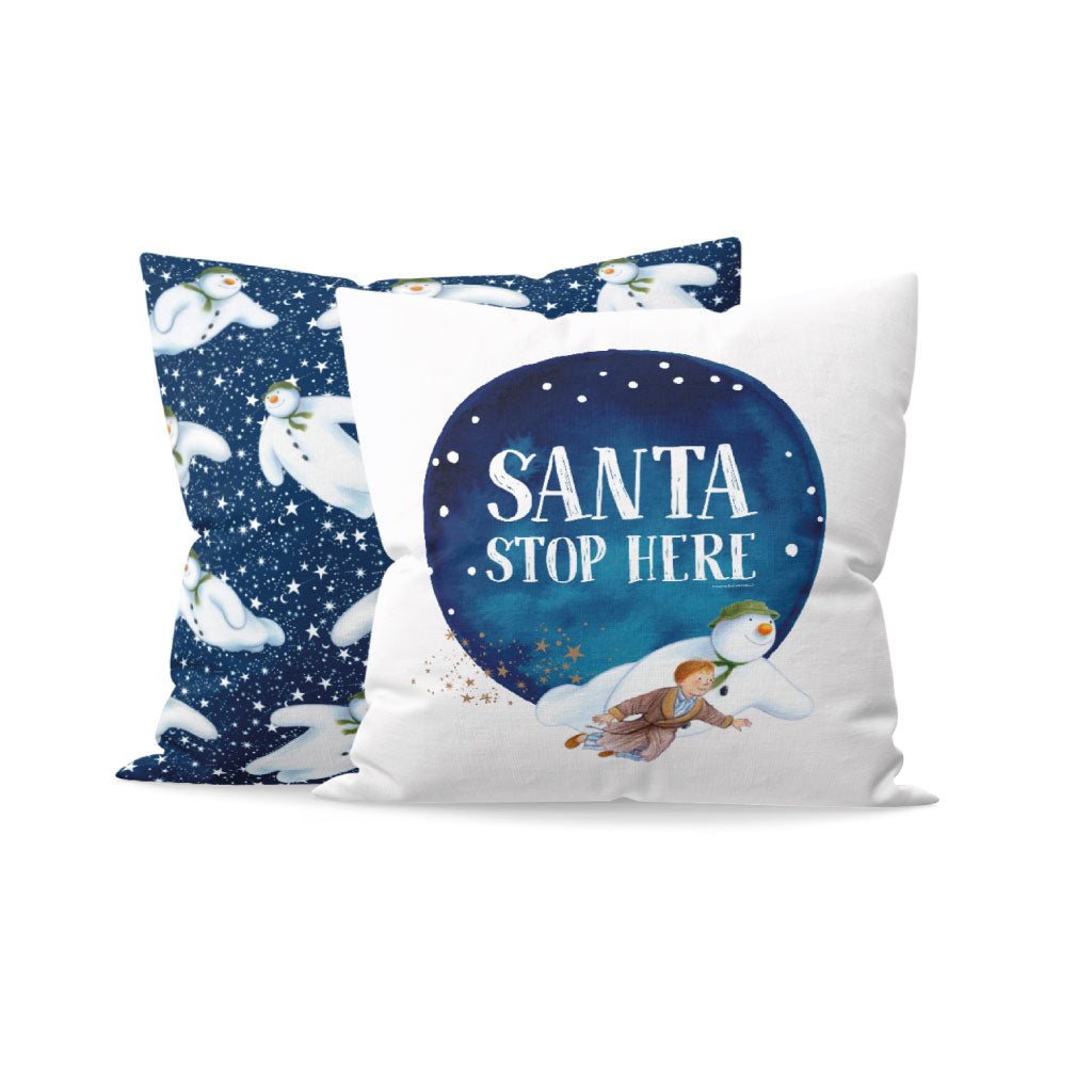 Santa Stop Here Cushion