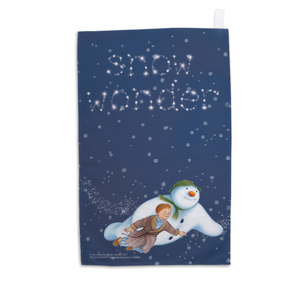 Snow Wonder Tea Towel