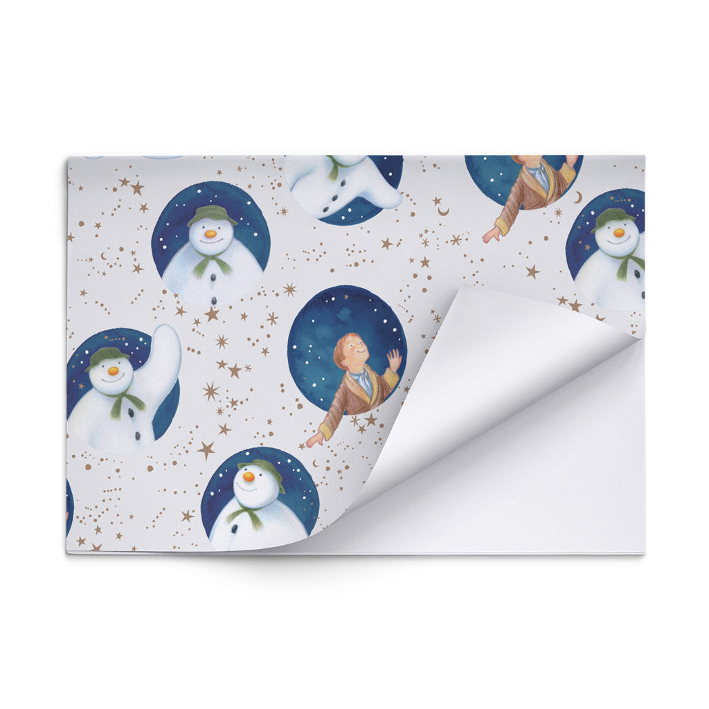 Snowball Grey Gift Wrap