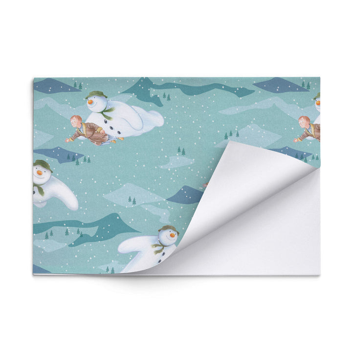 The Snowman walking through the air Gift Wrap