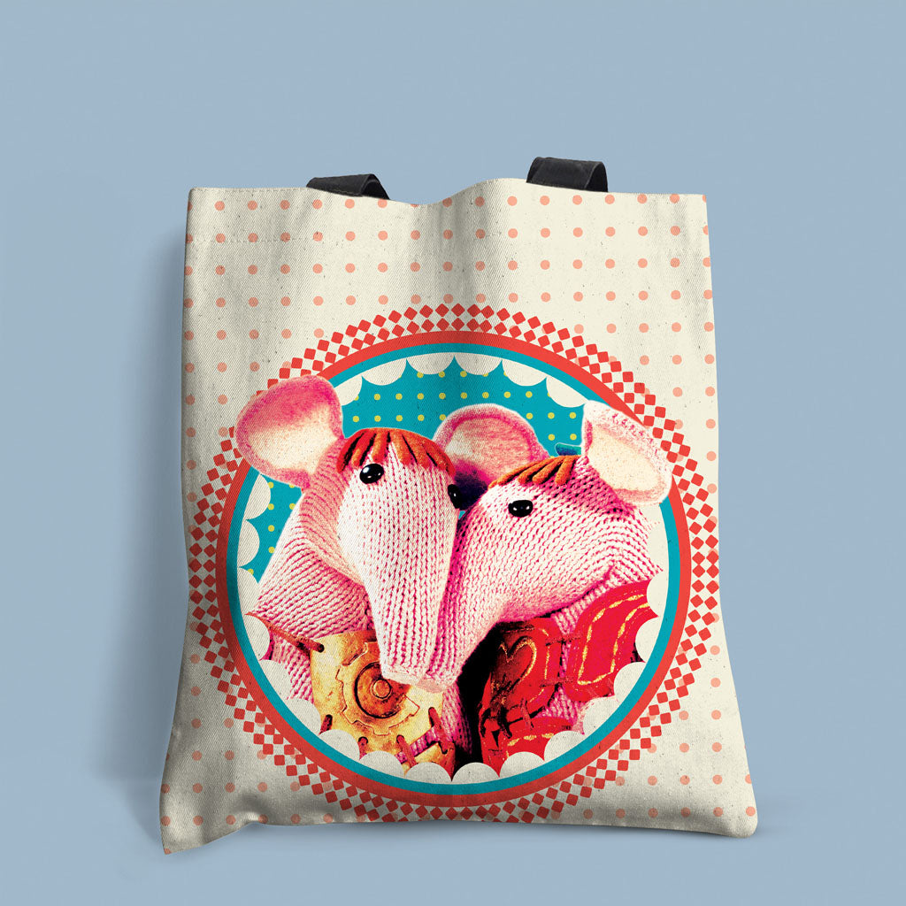 Cuddly Clangers Edge-to-Edge Tote Bag