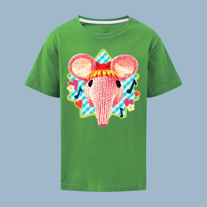 Blue Hearts and Flowers Clangers T-Shirt