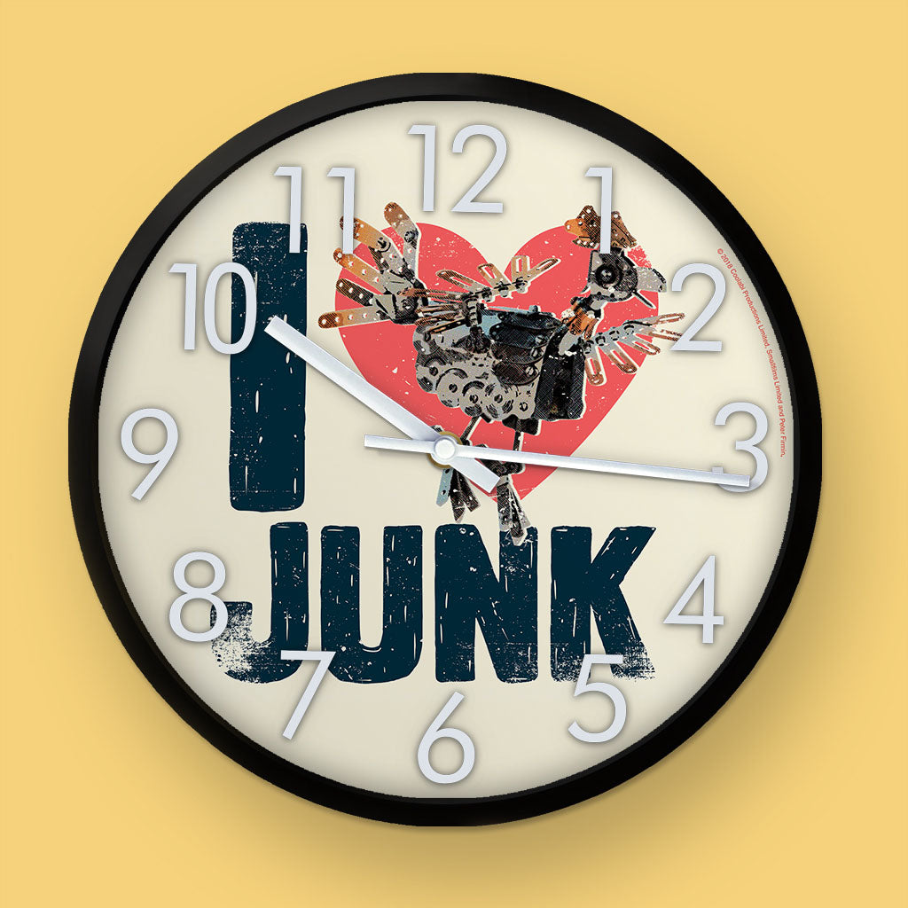 I Love Junk Clangers Clock
