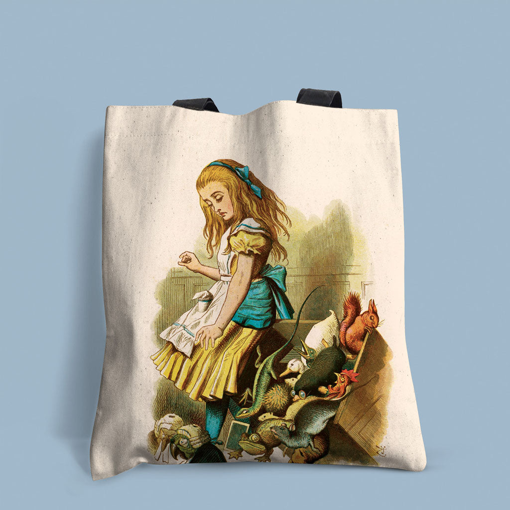 Alice In Wonderland, Jury Edge-to-Edge Tote Bag