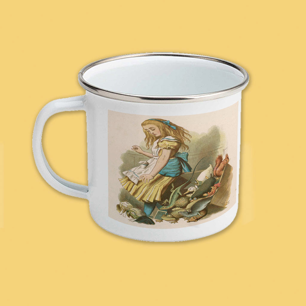 Alice In Wonderland, Jury Enamel Mug