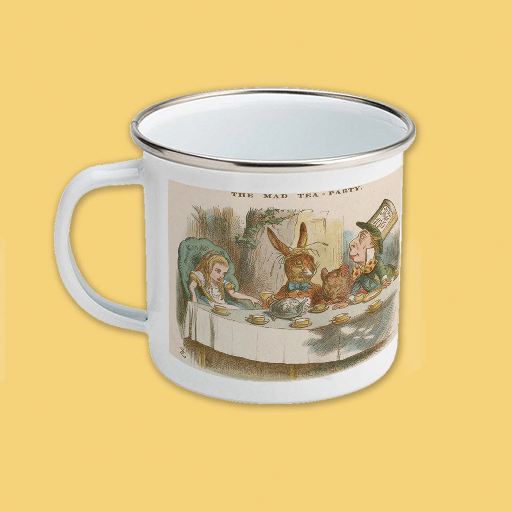 The Mad Tea-party Enamel Mug