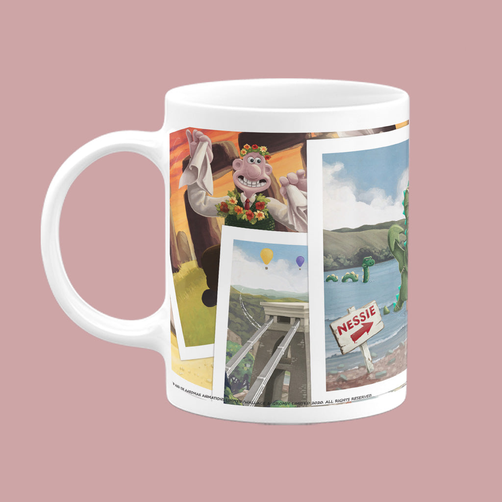 Wallace and Gromit Visit Loch Ness Mug