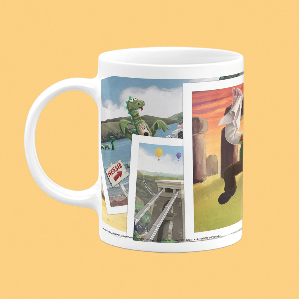 Wallace and Gromit Visit Stonehenge Mug