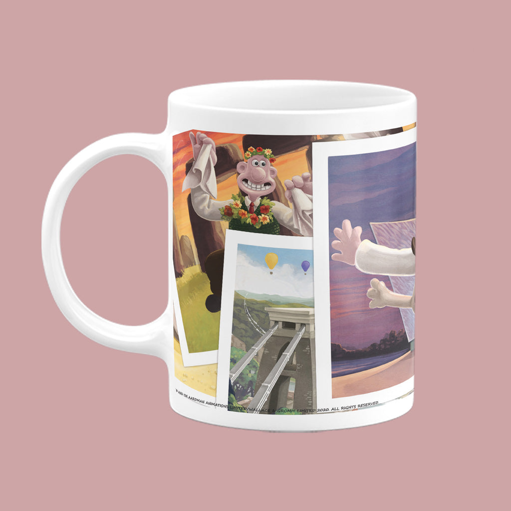 Wallace and Gromit Visit the Titanic Museum in Belfast Mug