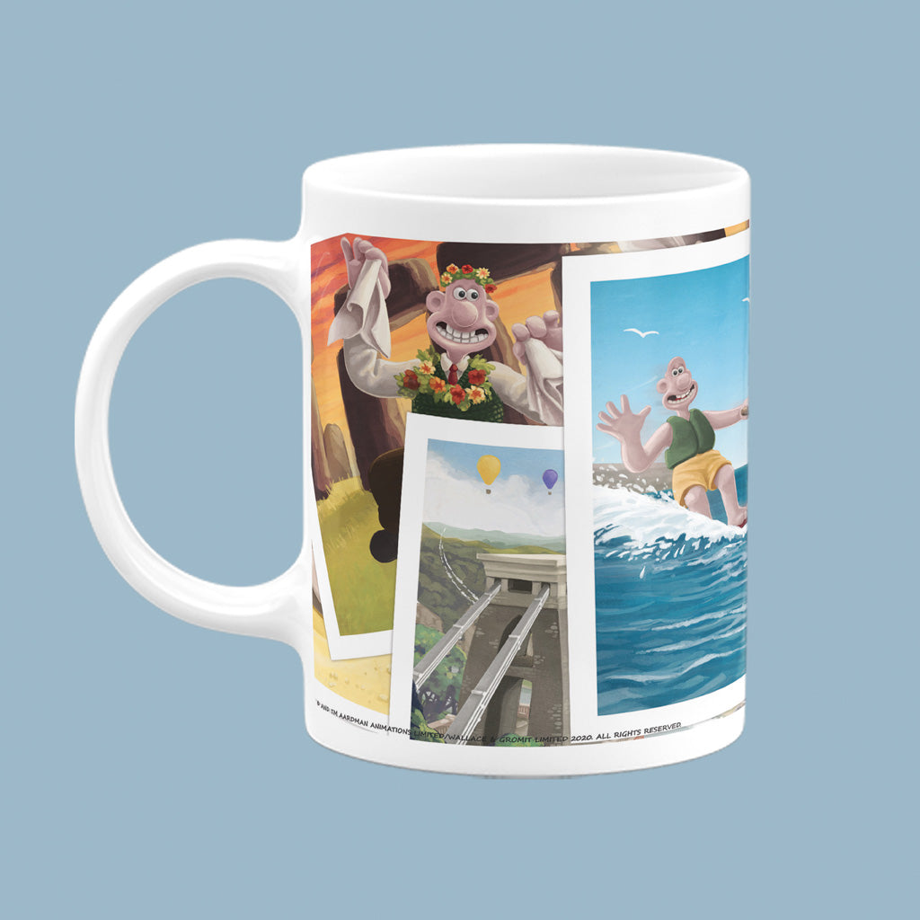 Wallace and Gromit goes Water Skiing Mug