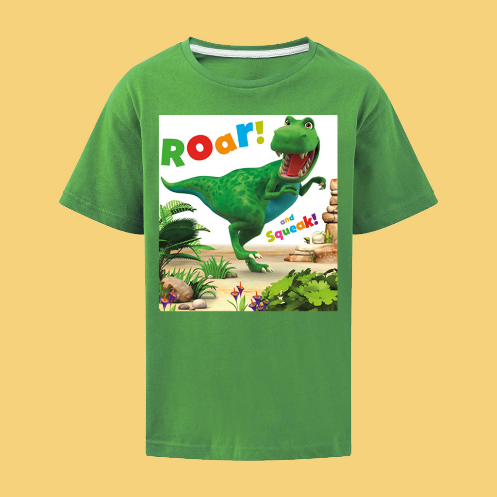 Dinosaur Roar Letters T-Shirt