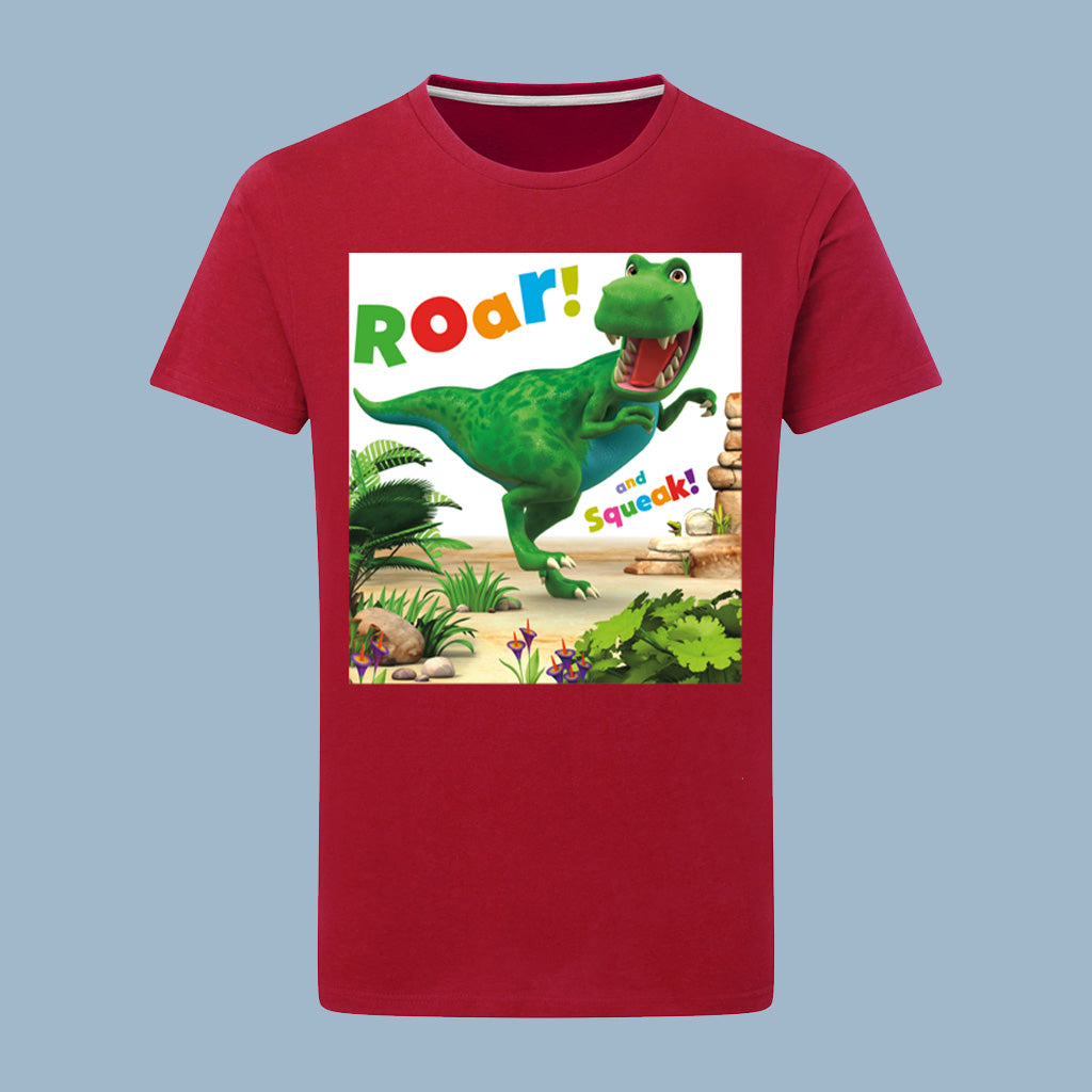 Dinosaur Roar Letters T-Shirt