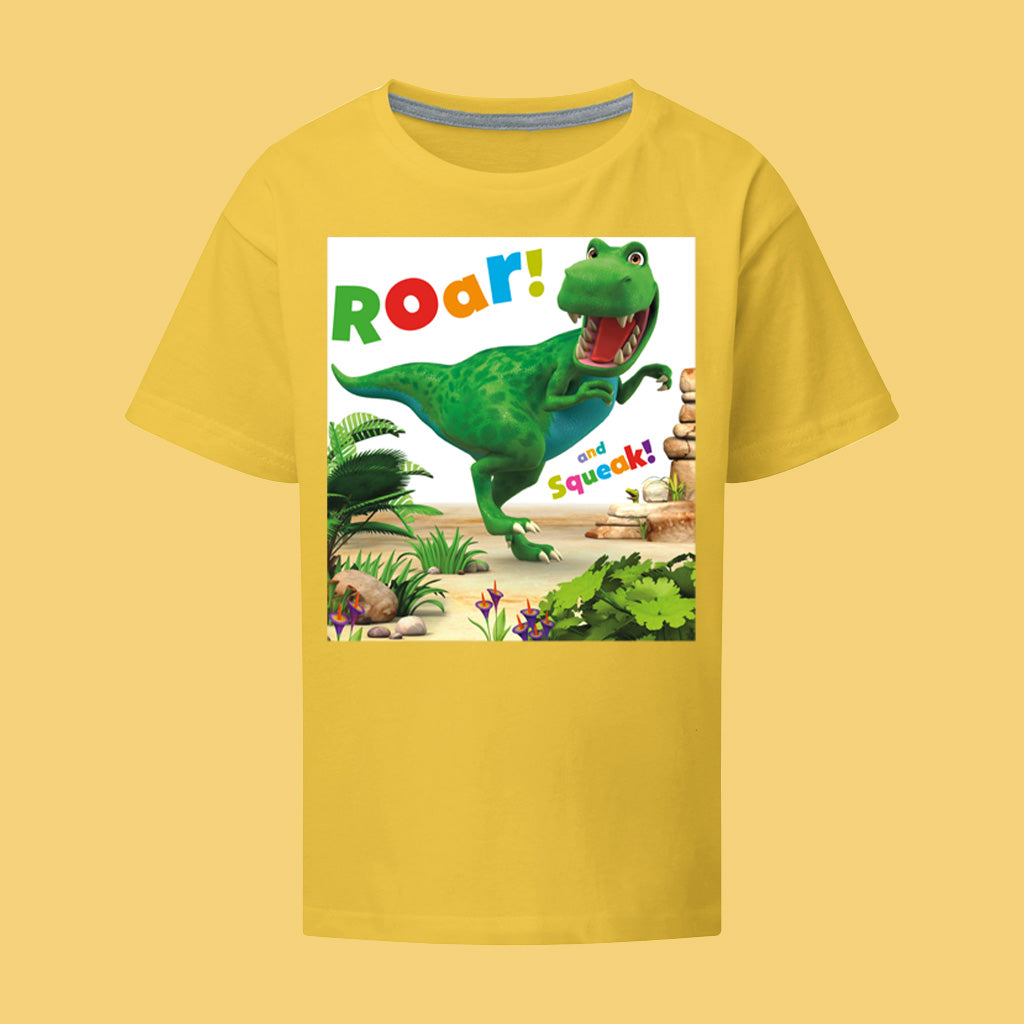 Dinosaur Roar Letters T-Shirt