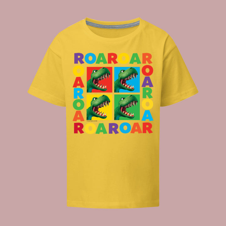 Dinosaur Roar Squares T-Shirt