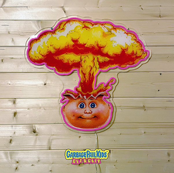 Adam Bomb Nuclear Neon Sign
